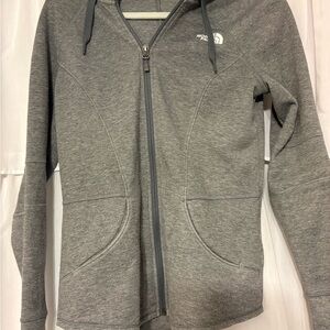 The North Face Charcoal Zip-Up Jacket